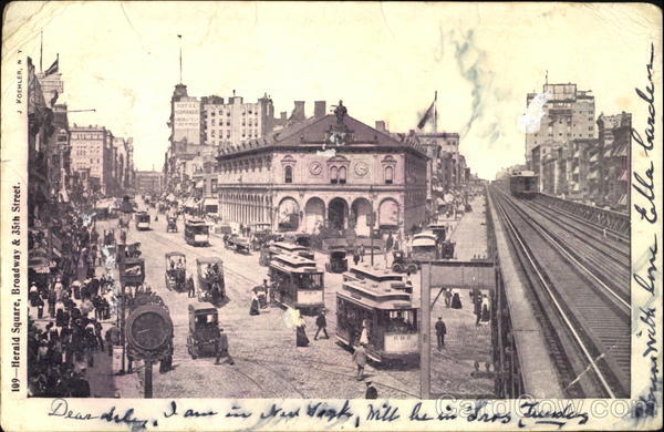 Herald Square, Broadway & 35th Street New York City