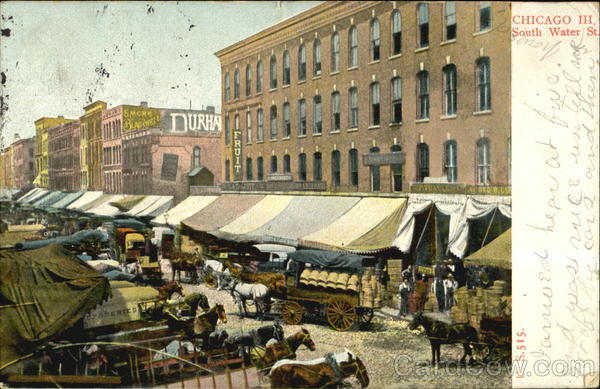 Chicago, South Water St Illinois