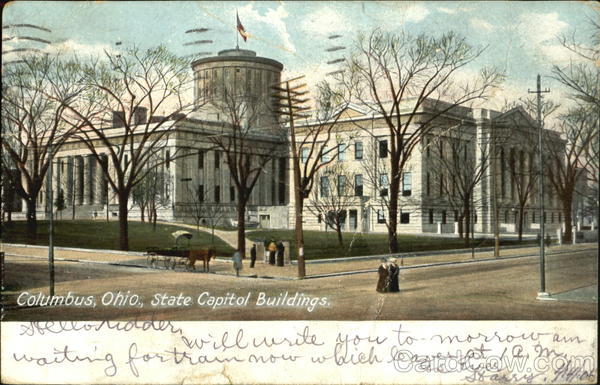 State Capitol Buildings Columbus Ohio