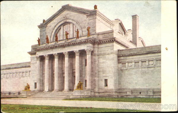 Art Museum, Forest Park St. Louis Missouri