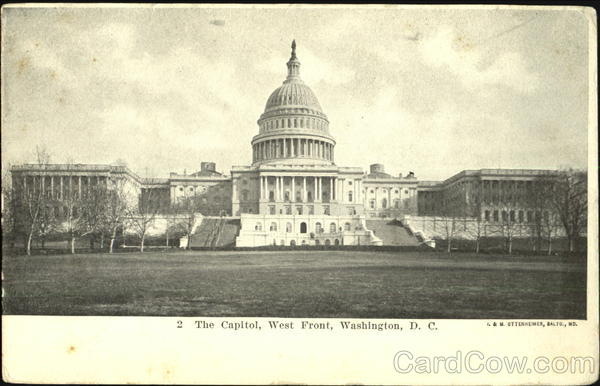 The Capitol West Front Washington District of Columbia