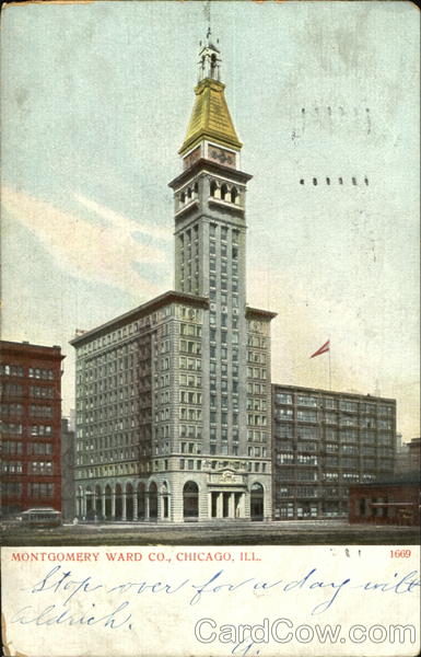 Montgomery Ward Do Chicago Illinois