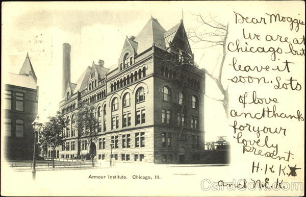 Armour Institute Chicago Illinois