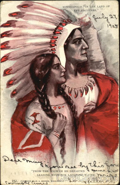 Minneapolis In The Land Of The Dacotahs Native Americana