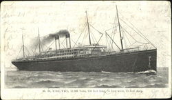 SS Celtic Postcard