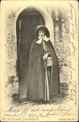 Jeune Fille Brugeoise Postcard