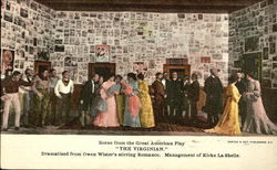 Scene from "The Virginian" Postcard