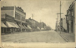 Elk Street Bellingham, WA Postcard Postcard