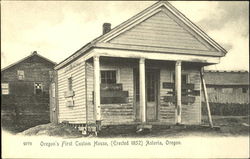 Oregon's First Custom House Astoria, OR Postcard Postcard