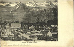 Section Of Valdez Alaska Postcard Postcard