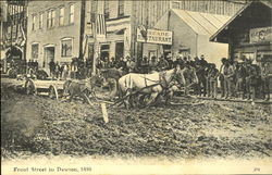 Front Street In Dawson Yukon Canada Yukon Territory Postcard Postcard