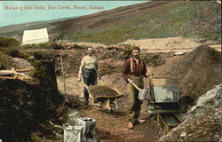 Rocking Out Gold Dry Creek Postcard