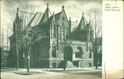 Public Library South Bend, IN Postcard Postcard