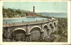 Reservoir, Eaden Park Postcard