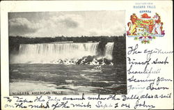 Greetings From Niagara Falls Canada Misc. Canada Postcard Postcard