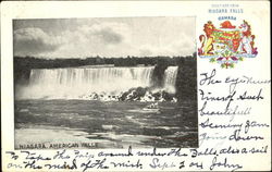 Greetings From Niagara Falls Postcard