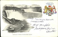 Greetings From Niagara Falls Postcard