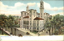 Jefferson Hotel Richmond, VA Postcard Postcard