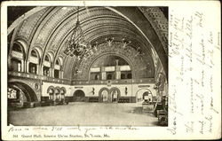 Grand Hall Interior Union Station St. Louis, MO Postcard Postcard