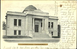 Carnegie Library Carthage, MO Postcard Postcard