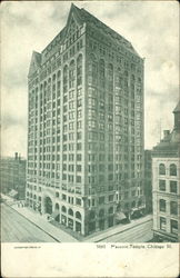 Masonic Temple Postcard