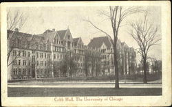 Cobb Hall,The University of Chicago Postcard