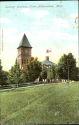 Cushing Academy Tower Ashburnham, MA Postcard Postcard
