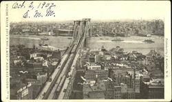 Bird's Eye View Of New York Postcard