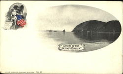 A View Of The Hudson River New York Postcard Postcard