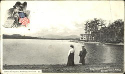 Pontoosuc Lake Postcard