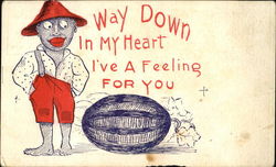 Way Down In My Heart I've A Feeling For You Postcard
