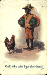 Gosh! Why Haint I Got Three Hands? Postcard