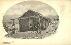 California Indians At Home Native Americana Postcard Postcard