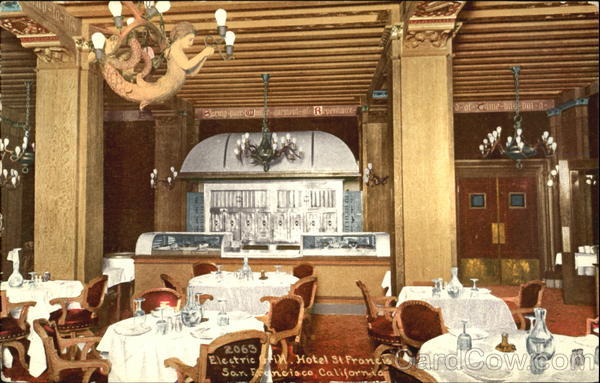 Electric Grill Hotel St. Francis San Francisco California