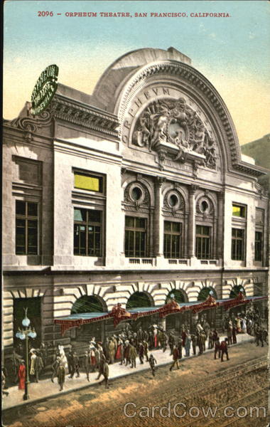 Orpheum Theatre San Francisco California