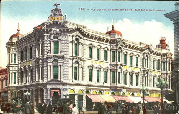 San Jose Safe Deposite Bank California