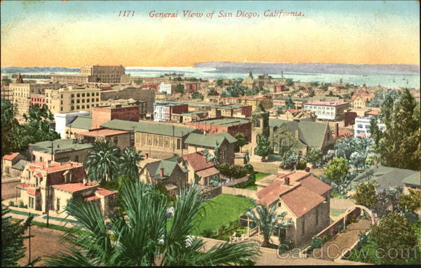 General View Of San Diego California