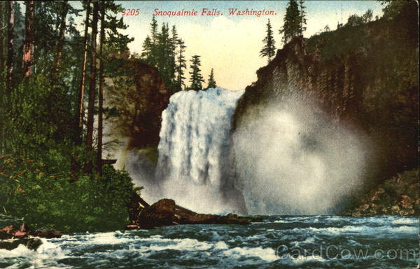 Snoqualmie Falls Scenic Washington