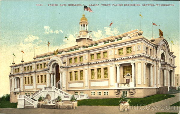Varied Arts Building Alaska-Yukon-Pacific Exposition Seattle Washington