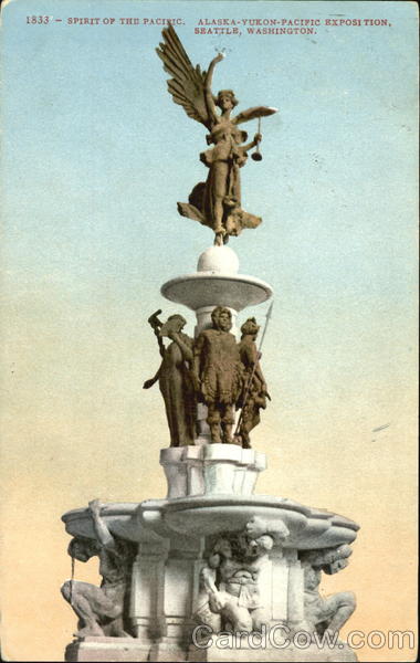 Spirit Of The Pacific Alaska-Yukon-Pacific Exposition Seattle Washington