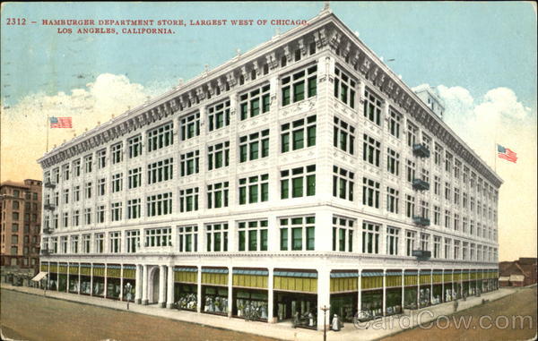 Hamburger Department Store Los Angeles California