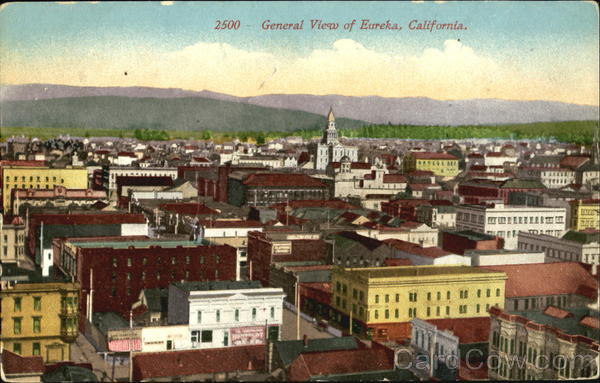 General View Of Eureka California