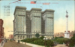 Hotel St. Francis And Union Square Postcard