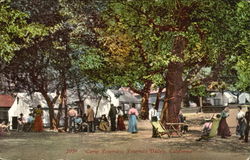 Camp Yosemite Postcard