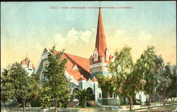 First Methodist Church Riverside, CA Postcard Postcard