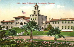Santa Fe Hospital Postcard