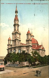 Cathedral Of The Blessed Sacrament Sacramento, CA Postcard Postcard