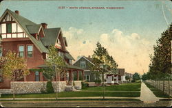 Ninth Avenue Spokane, WA Postcard Postcard