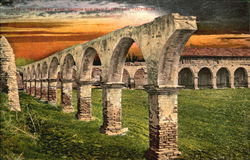 The Broken Arch Mission San Juan Capistrano Postcard