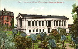 University Library, University of California Postcard